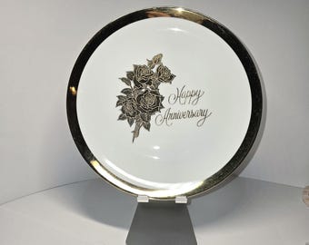 シャティヨン高級磁器製アニバーサリープレート