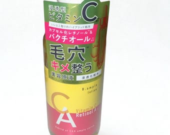 BIYOUGENEKI Loción con Vitamina C, Retinol y Bakuchiol – Suero Hidratante Minimizador de Poros (250 ml)
