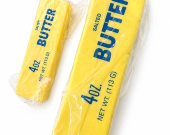 2 piece Giant and small squishy butter.
