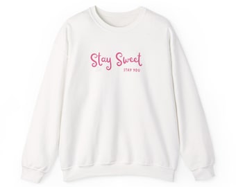 Minimal Aesthetic Oversized Sweatshirt | Stay Sweet Stay You