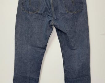 Jean en denim vintage GWG Salvage des années 1950 et 1960, 32 x 37