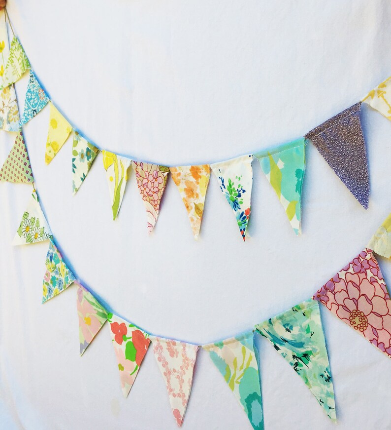 Bunting Garland Banner Bunting Flags Pennant Flags Banner Etsy