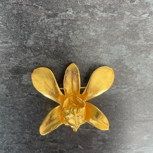 Singapore orchid brooch - Etsy 日本
