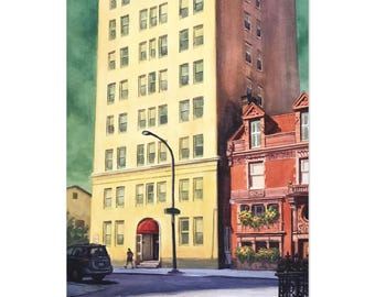 19e en Delancey - Zack Stith-illustratie