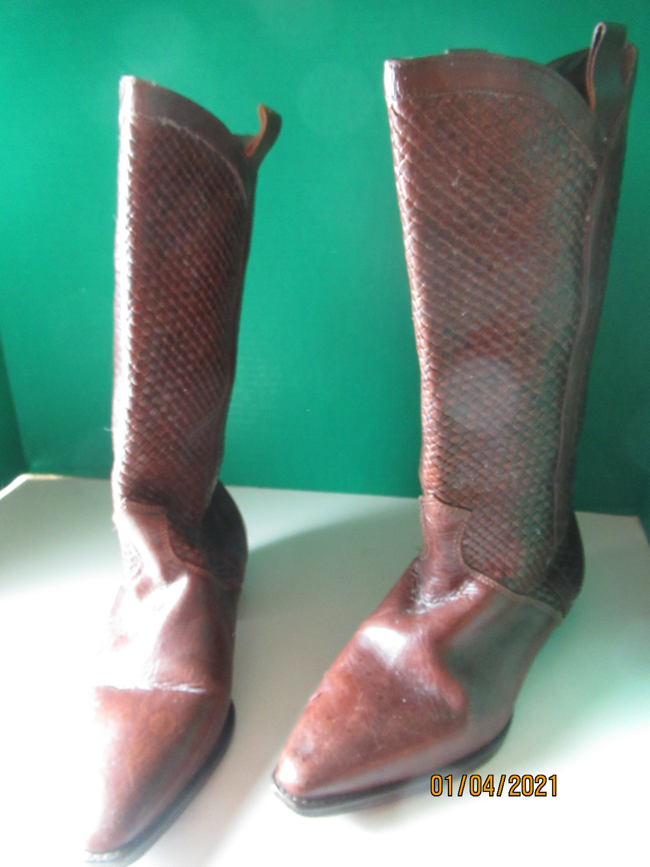 Botas de cuero italiano hecho en Italia sz 9 Se?�oras todo | Etsy