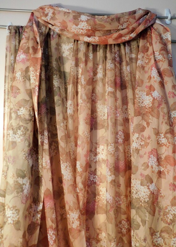 Martha Stewart Drapes 4 Panels 2 Window Drape Valances Sheer Etsy