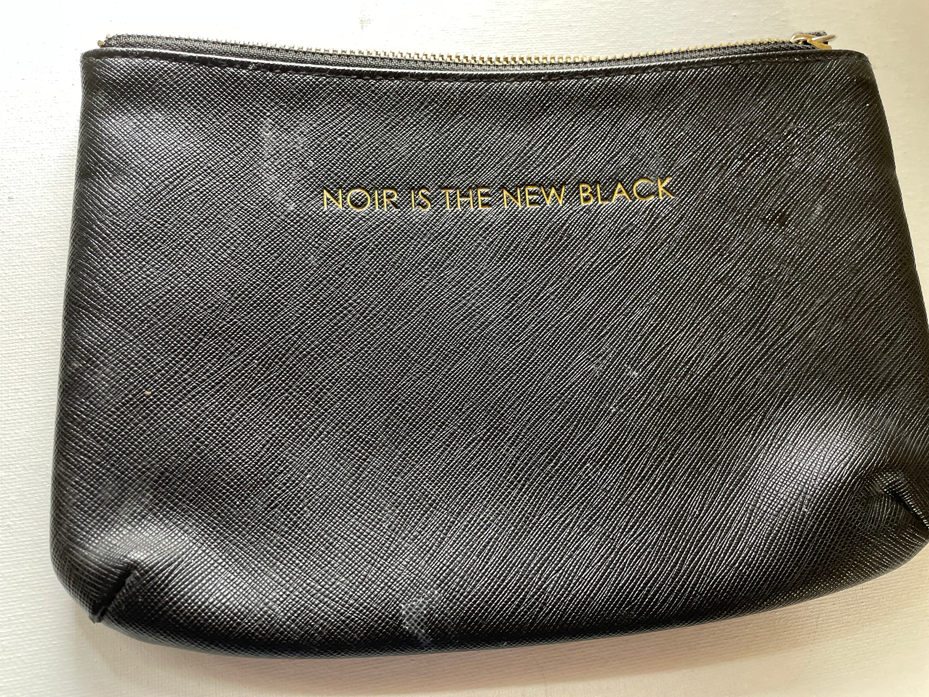 French Bag Noir is the New Black Bag 5 X 9