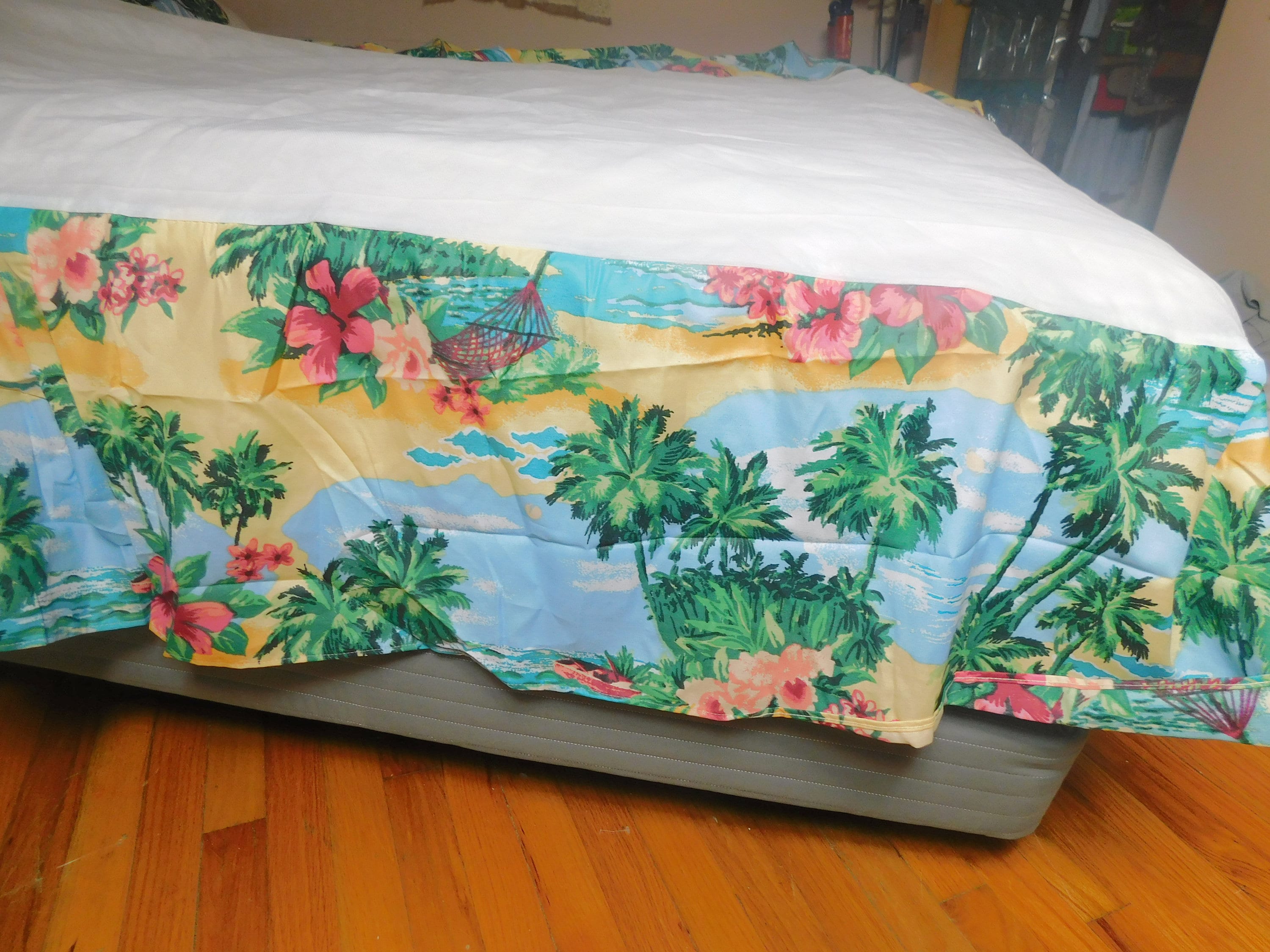 X Long Twin Bed Skirt Etsy
