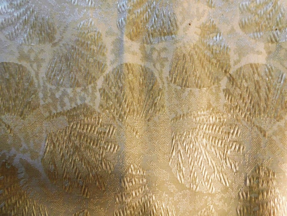 Vintage Shower Curtain Pale Lemon Yellow W Seashells Wamsutta Etsy
