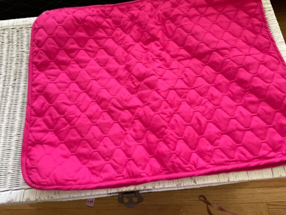 Pink quilted pillow shams clearance