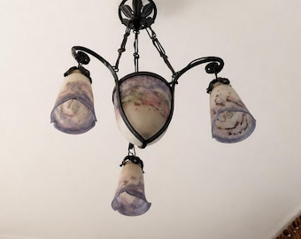Plafonnier Art Déco Muller Frères Lunéville