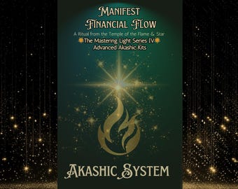 Manifest Financial Flow Ritual Kit | Abundance Mindset, Money Candle, Water Ritual (Digital Download)