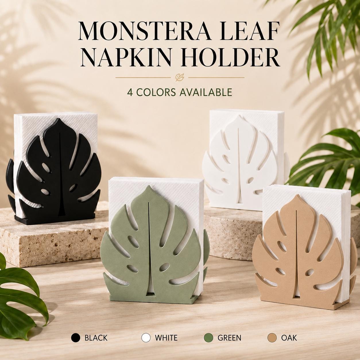 Monstera servietten - Etsy.de