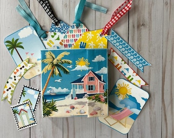 Beach Memory Book Kit: Summer Junk Journal