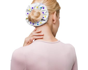 Scrunchie met stippen