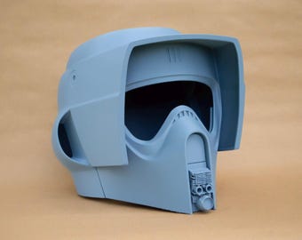 Star Wars Scout Trooper Helmet - Raw Print