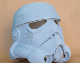Star Wars Stormtrooper Helmet - Raw Print