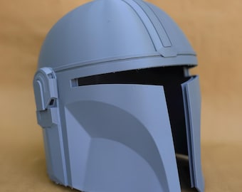Casco mandaloriano de Star Wars - Impresión sin procesar