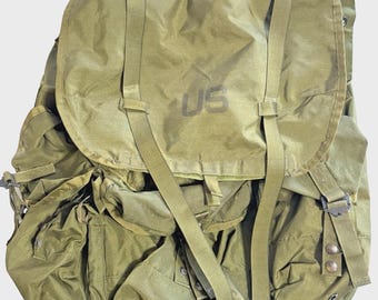 USGI Large ALICE Pack LC-1 Field Pack Combat Nylon Bag Only "Fair"