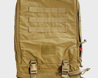 Military Medic Aid Bag TSSI TACOPS Slim Pack Coyote M-9 Assault Medical Backpack