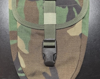 M81 Woodland Etool Carrier Entrenching Tool Shovel Cover Molle ii Pouch