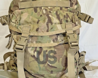USGI Multicam OCP MOLLE ii 3 Day Assault Pack w/ Pad and Stiffener