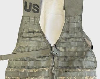 Usgi Army Fighting Load Carrier Vest Molle ii Flc LBV ACU UCP Digital Camo