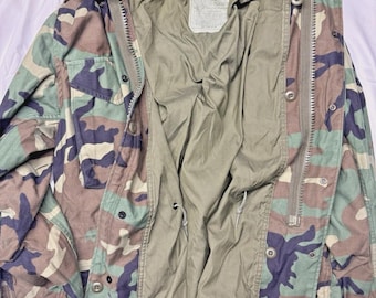 USGI M81 Medium Regular M65 Woodland Field Jacket Without Liner