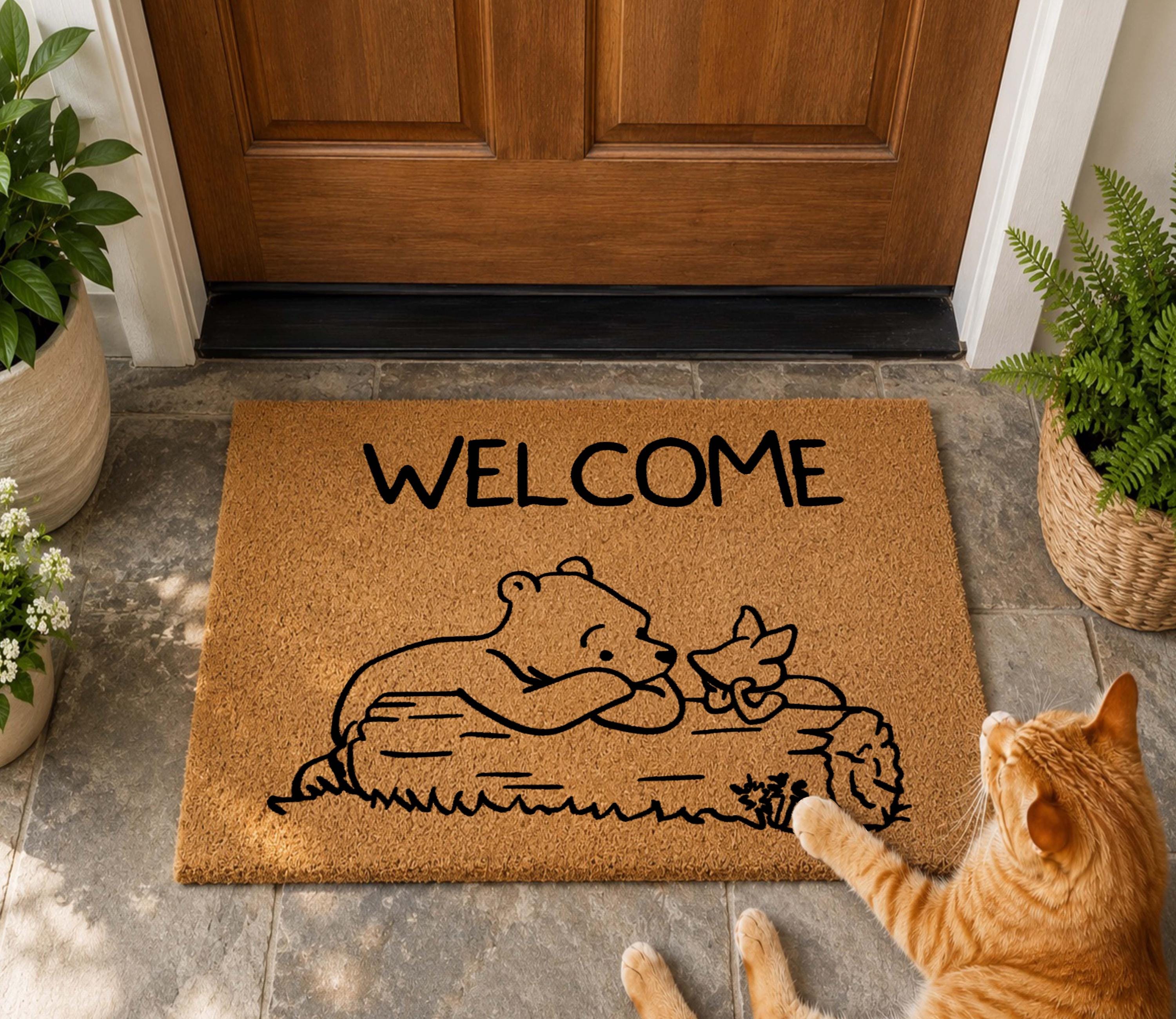 【Disney✨】90s ヴィンテージ　Classic Pooh　ラグ　カバー Vintage Pooh Rug - Etsy