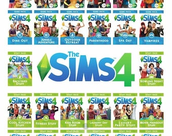 Die Sims 4 All Packs +81 DLC (Digitaler Download) für Fenster
