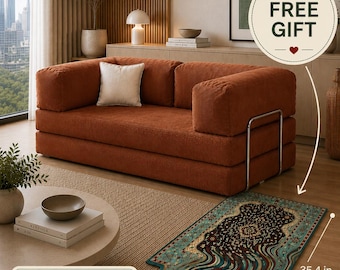 Modular Sofa, Floor Couch, Corduroy Fabric Couch, Floor Sofa, Livingroom couch, Gaming Couch, Floor Seat Pillow