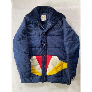 Vintage 80s Puffer Jacket - Etsy