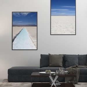 Salar de Uyuni Salt Flats Wall Art.