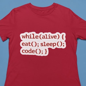 Camiseta gráfica Coding Life, camiseta con cita divertida para programadores, camiseta para desarrolladores de software, regalo para geeks y nerds programadores, camiseta gráfica para programadores informáticos