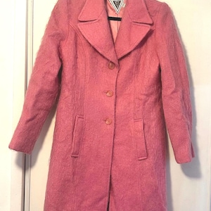 60s Coat Wool Mohair - Etsy