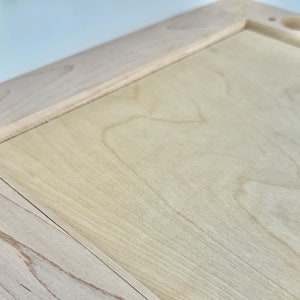 Cabinet Insert retainer wood 1/4&quot; quarter round trim glass panel secure trim insert holder-Price is per foot