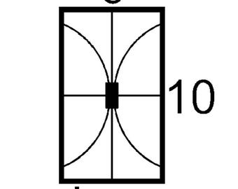 Ivan mini insert sample custom decorative mullion door kitchen bath cupboard insert wine door personalize accent hutch cabinetry metal