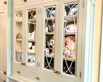 Titus cabinet door insert custom decorative mullion door kitchen bath cupboard insert door personalize wine accent hutch cabinetry wall art