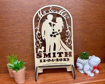 Wedding Picture Display Stand Easel Photo Holder Natural Wood Desk Décor Stand Tabletop Photo Holder Wedding Centerpiece Table Placeholder