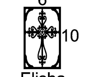 Elisha mini insert sample custom decorative mullion door kitchen bath cupboard insert wine door personalize accent hutch cabinetry metal