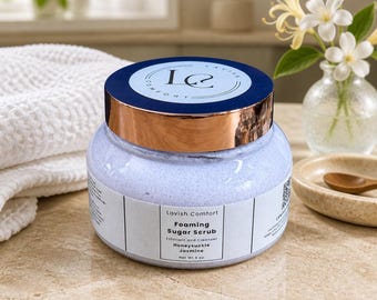 225 g handgjord skummande sockerpeeling