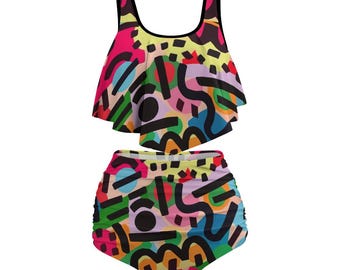 Large Size Bikini Swimsuit