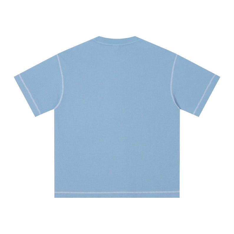 Unisex Sunfade Waffle Boxy T-Shirt image 2