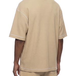 Unisex Sunfade Waffle Boxy T-Shirt image 16