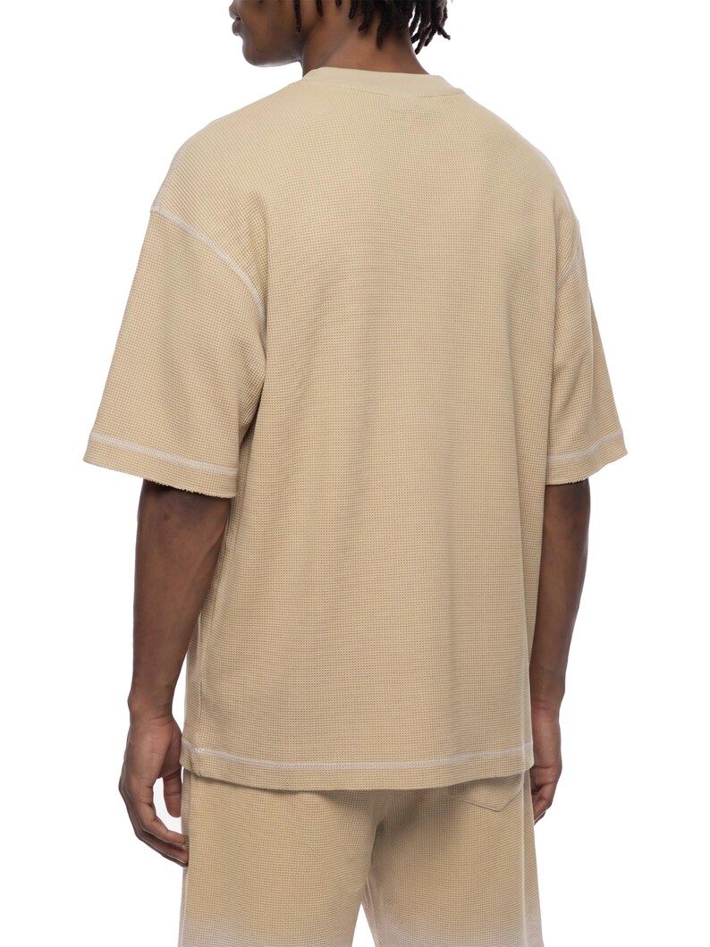 Unisex Sunfade Waffle Boxy T-Shirt image 16