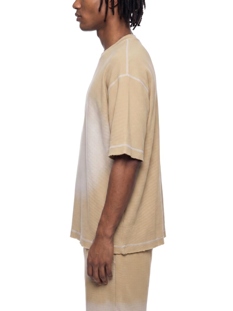Unisex Sunfade Waffle Boxy T-Shirt image 17
