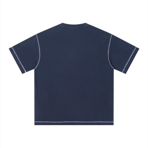 Unisex Sunfade Waffle Boxy T-Shirt image 8