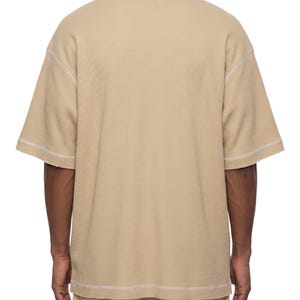 Unisex Sunfade Waffle Boxy T-Shirt image 15