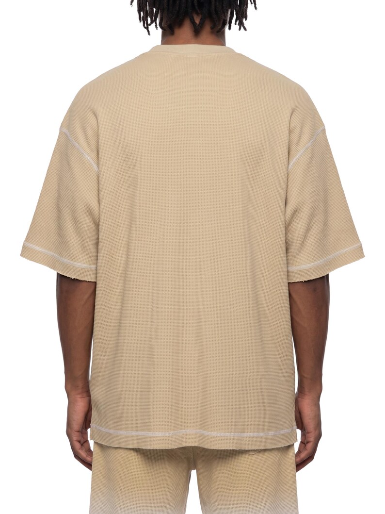 Unisex Sunfade Waffle Boxy T-Shirt image 15