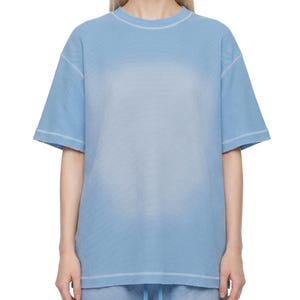 Unisex Sunfade Waffle Boxy T-Shirt image 18